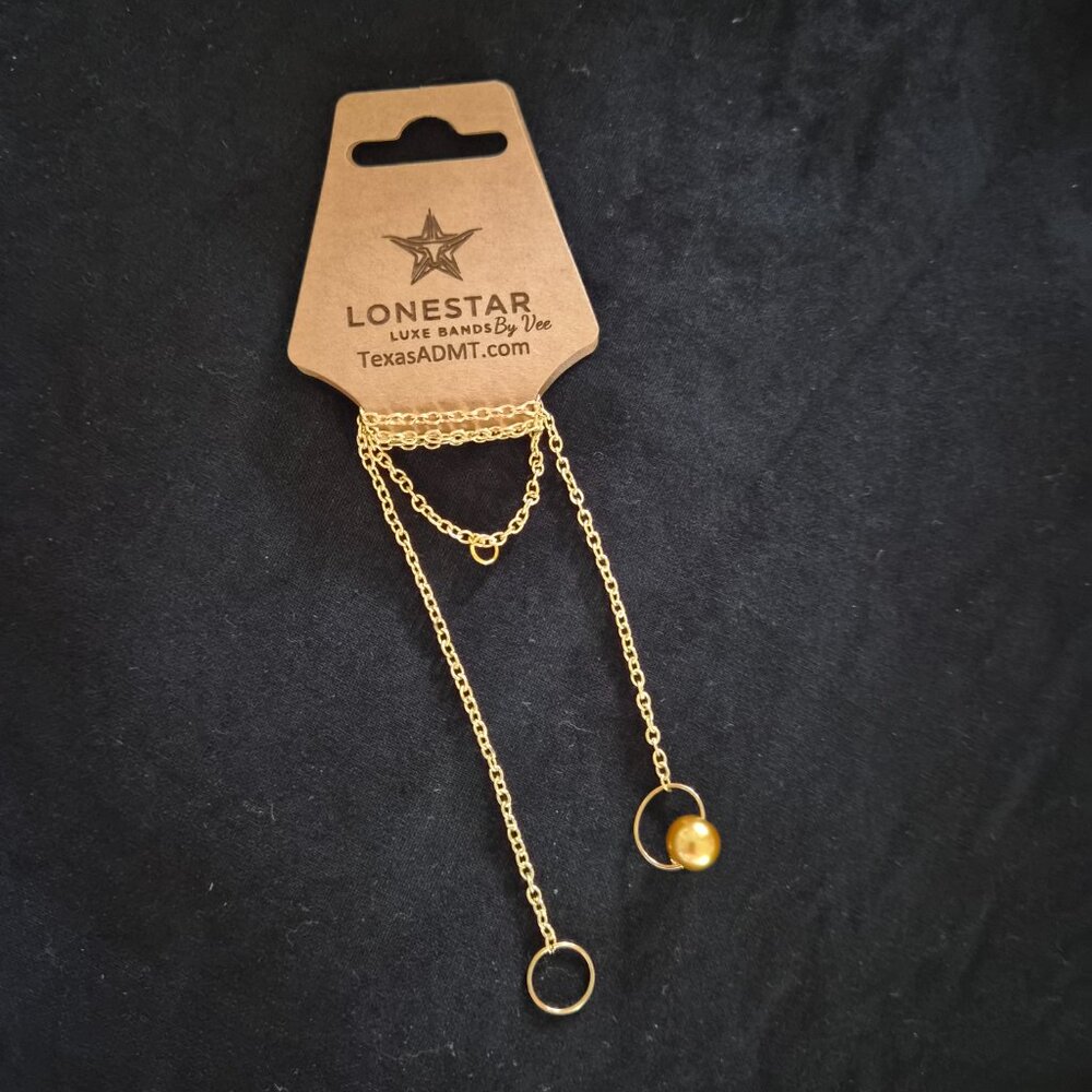 LoneStar Lux Bands by Vee • Cowboy Hat Chain Extender / Trucker Band Add-On - Picture 2 of 5